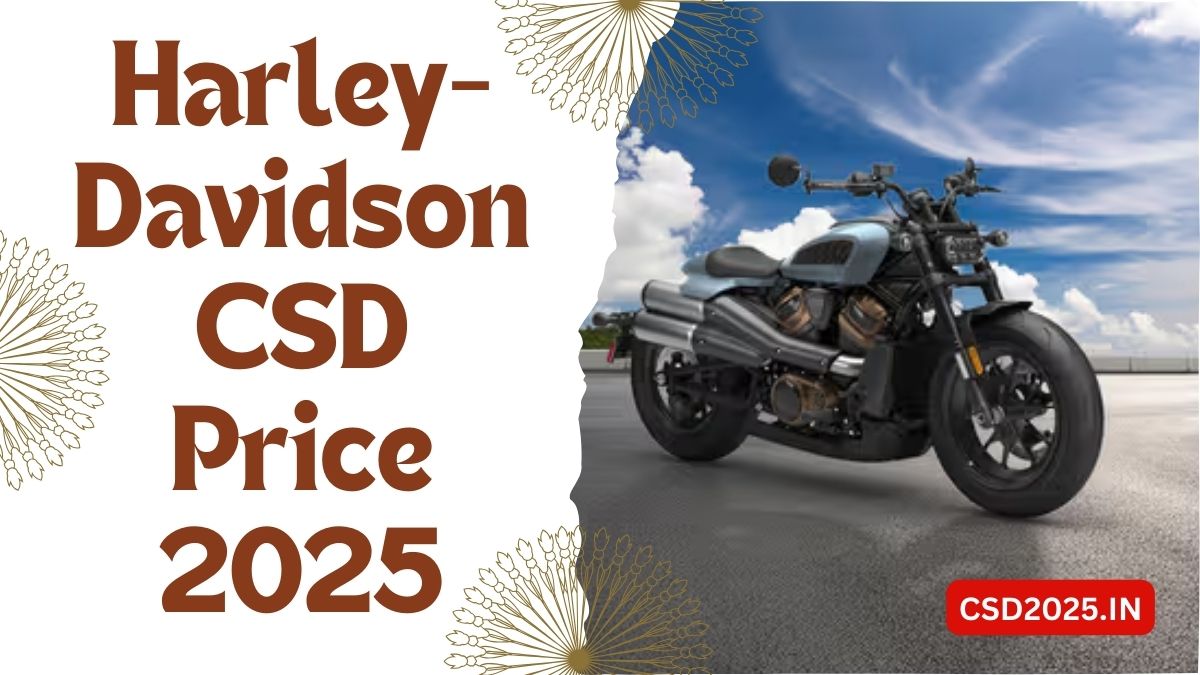 Harley Bike CSD 2025 Price List