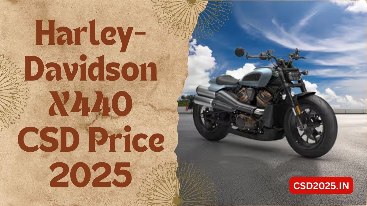 Harley-Davidson X440 CSD 2025 Price List