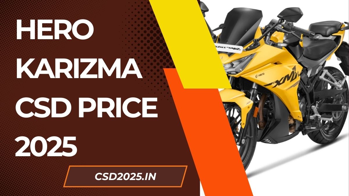 Hero Karizma CSD 2025 Price List
