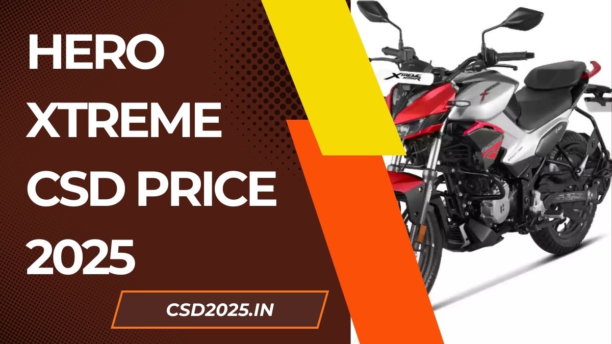 Hero Xtreme CSD 2025 Price List