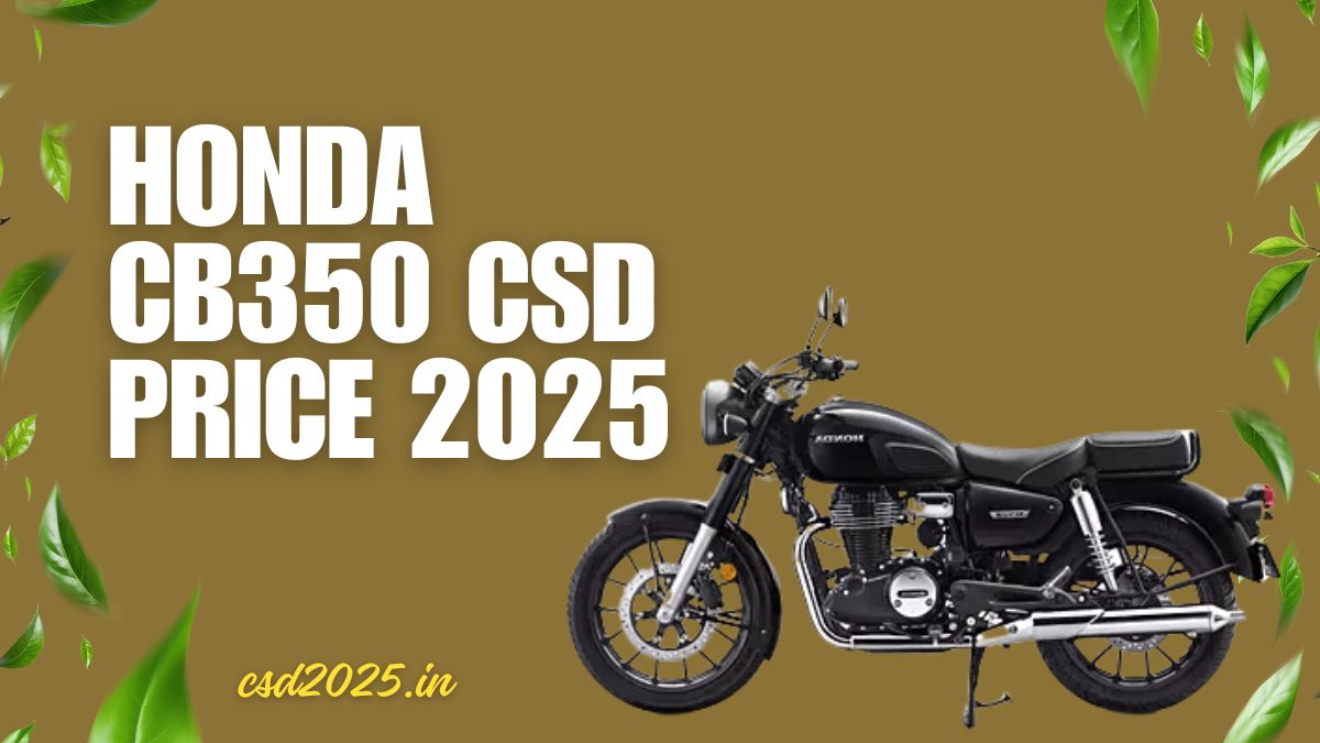 Honda CB350 CSD 2025 Price List