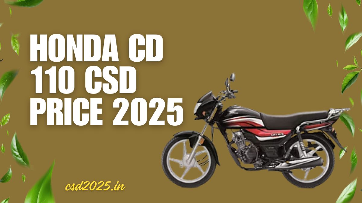 Honda CD 110 CSD 2025 Price List