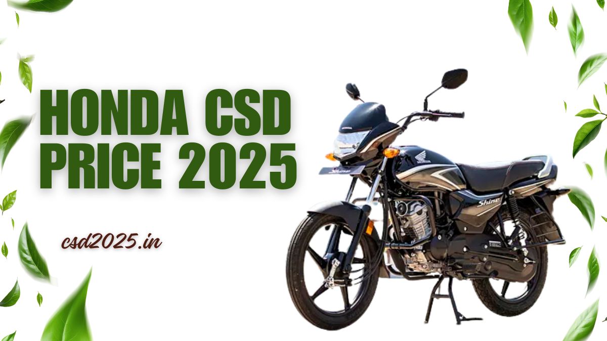 Honda Bike CSD 2025 Price List
