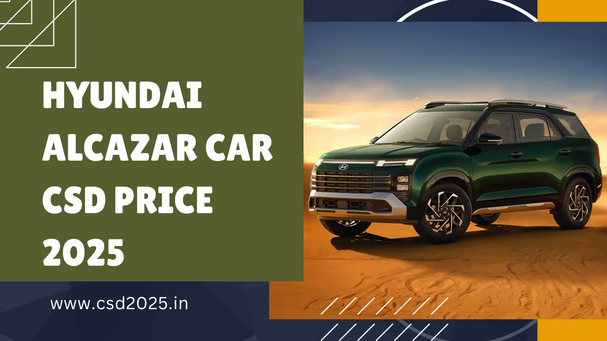 Hyundai Alcazar CSD 2025 Price List