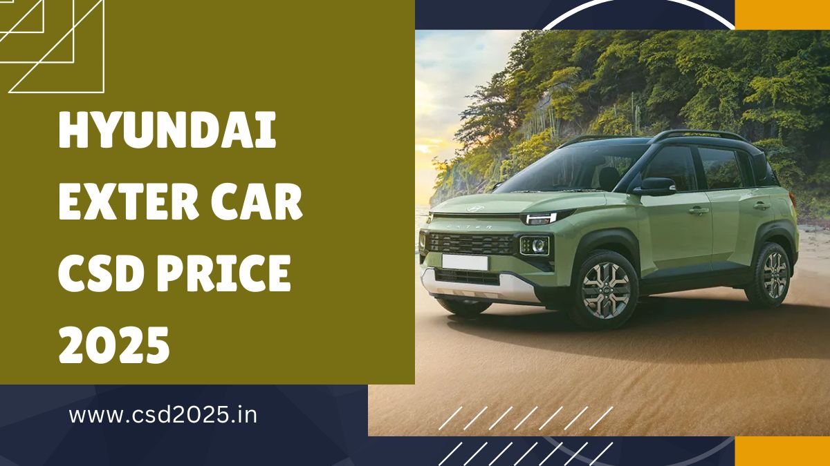 Hyundai Exter CSD 2025 Price List