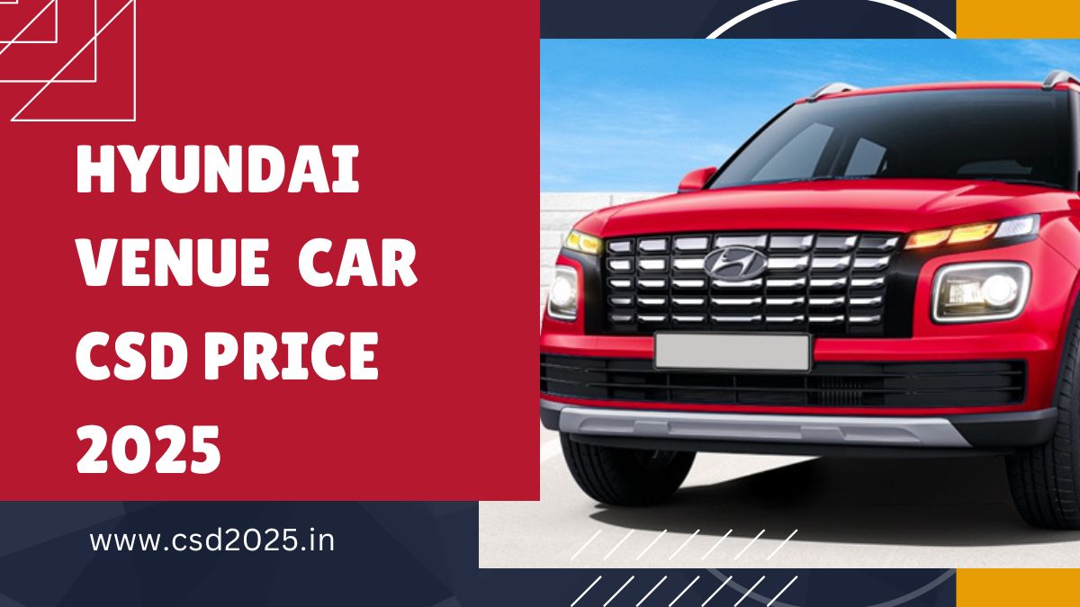 Hyundai Venue CSD 2025 Price List