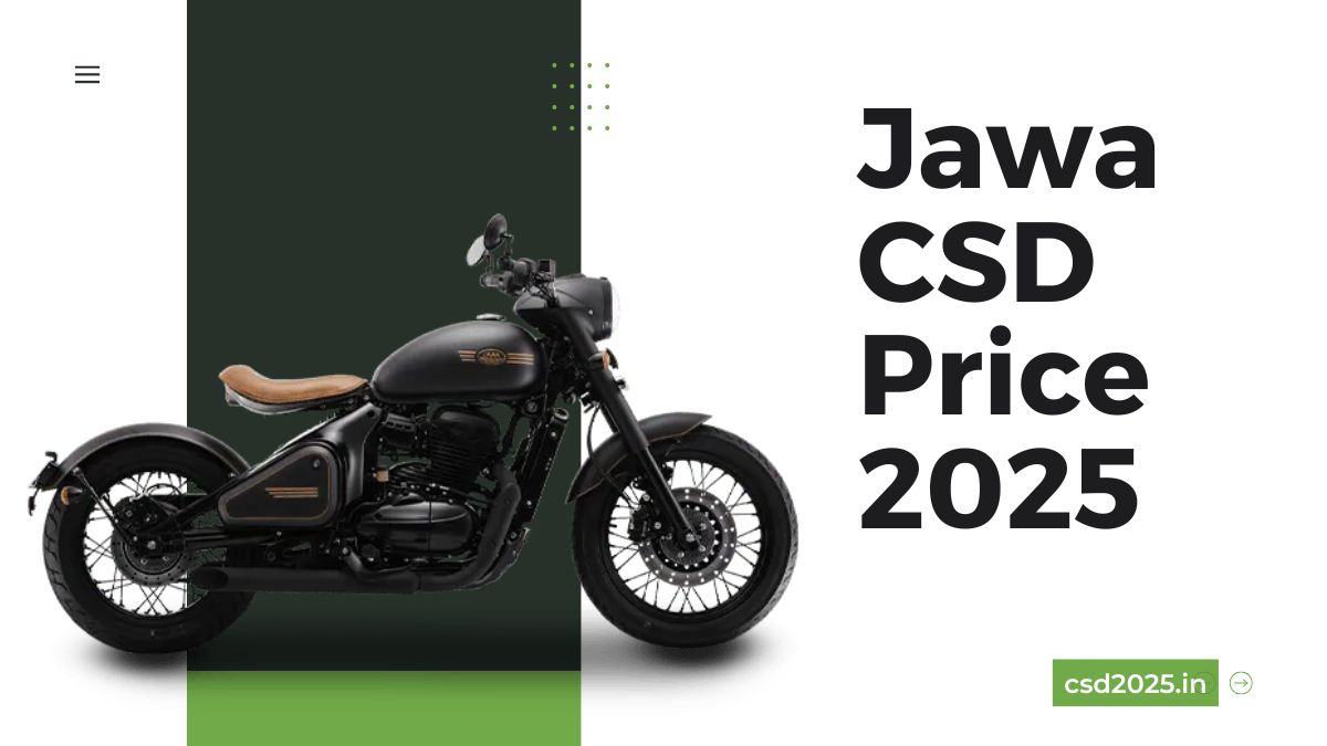 2 Models of Jawa Bike CSD 2025 Price List
