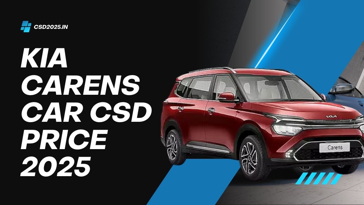 Kia Carens CSD 2025 Price List