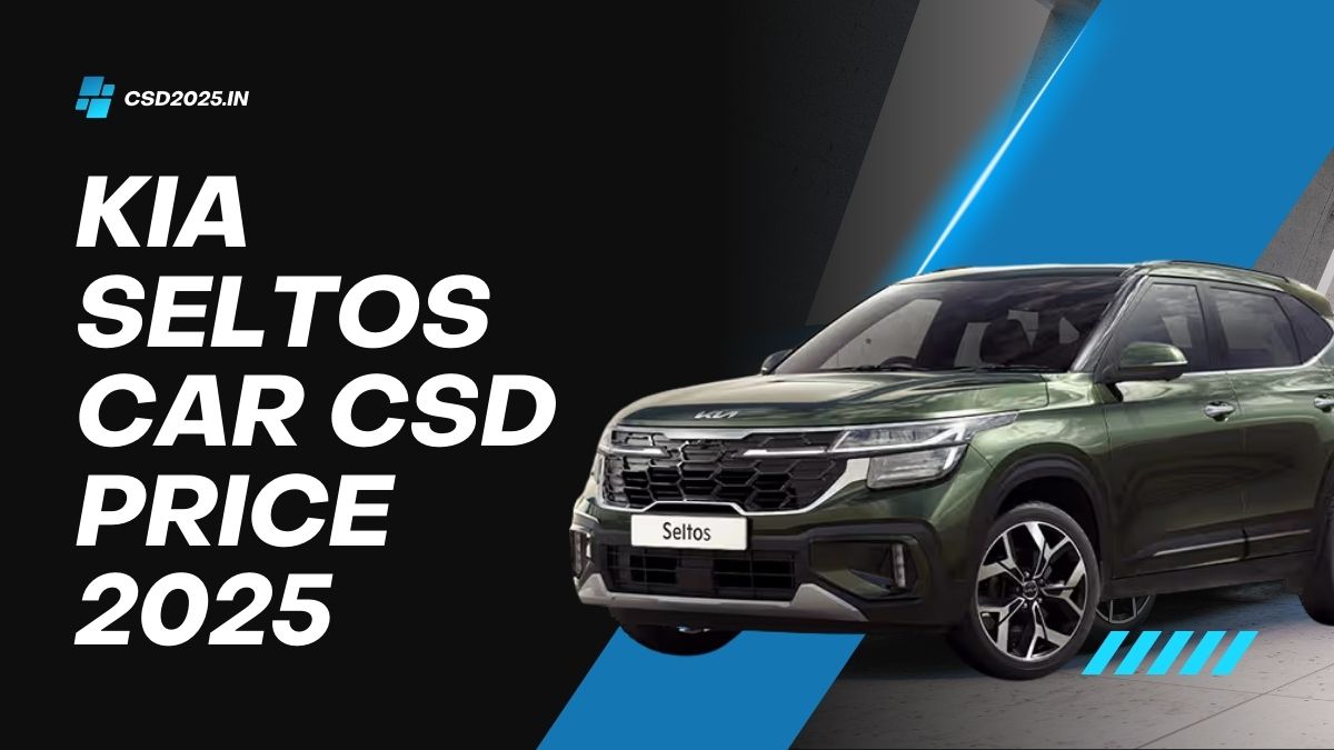 Kia Seltos CSD 2025 Price List