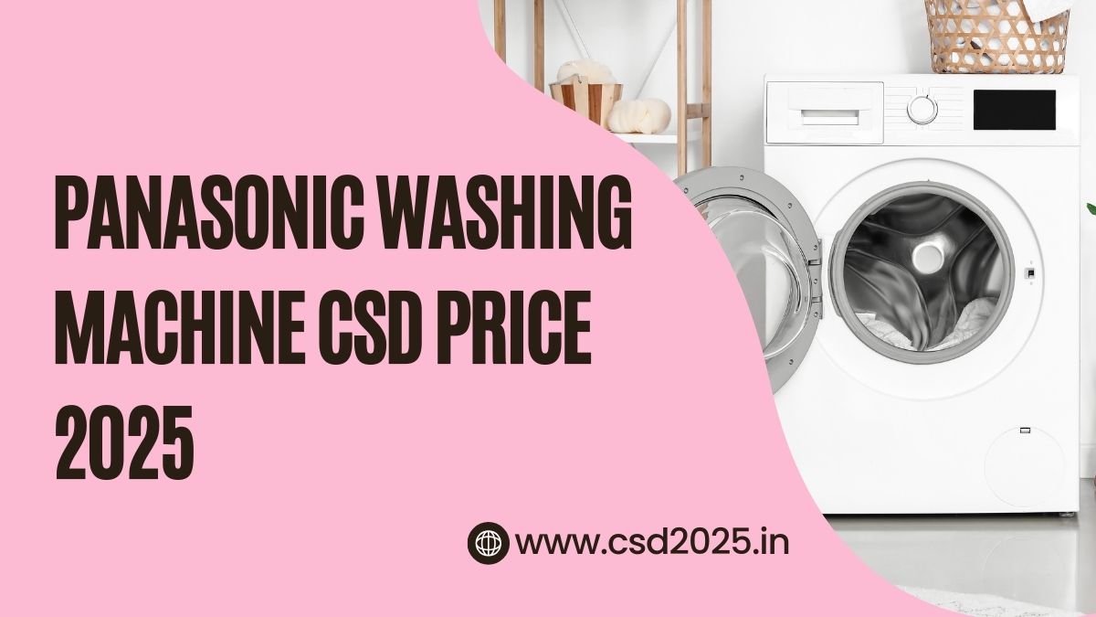 CSD 2025 Panasonic Washing Machine Price List