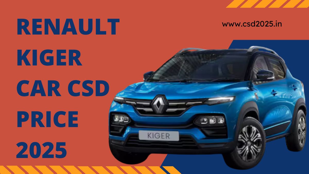 Renault Kiger CSD 2025 Price List