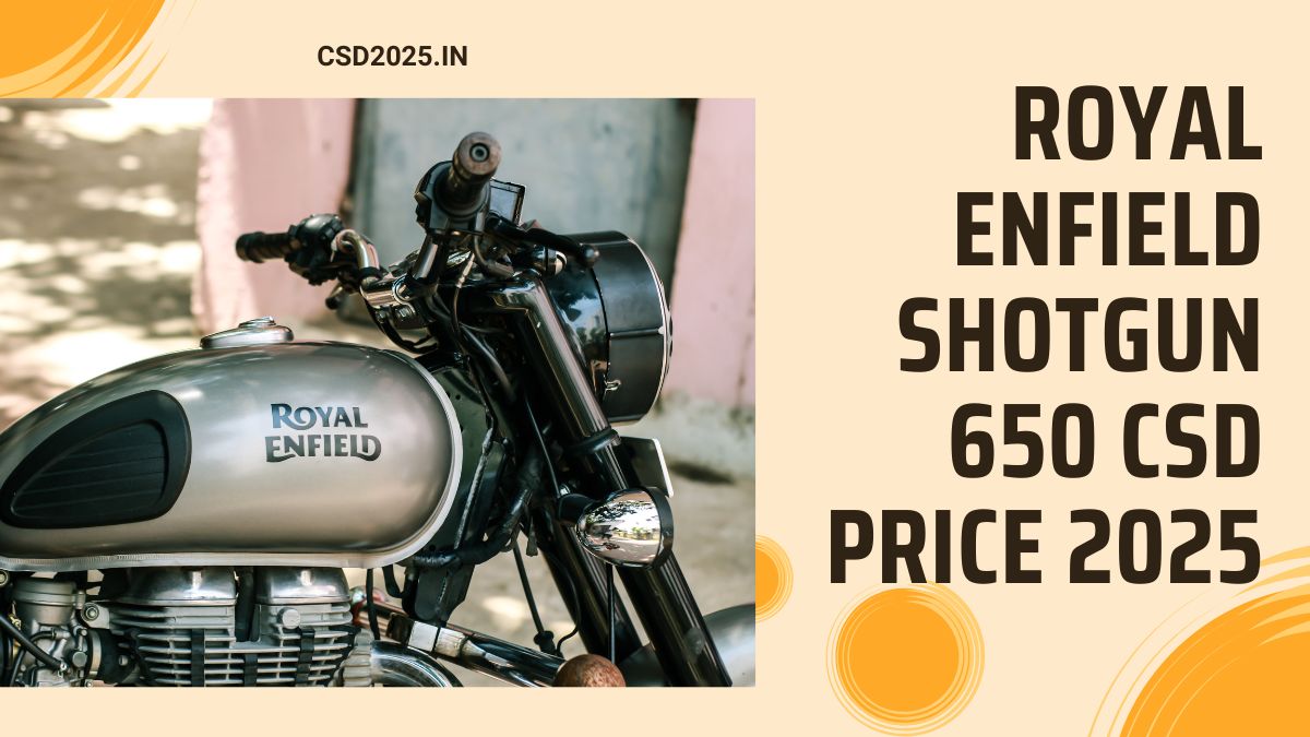 Royal Enfield Shotgun 650 CSD 2025 Price List