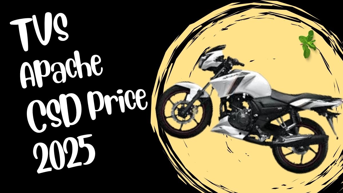 TVS Apache CSD 2025 Price List