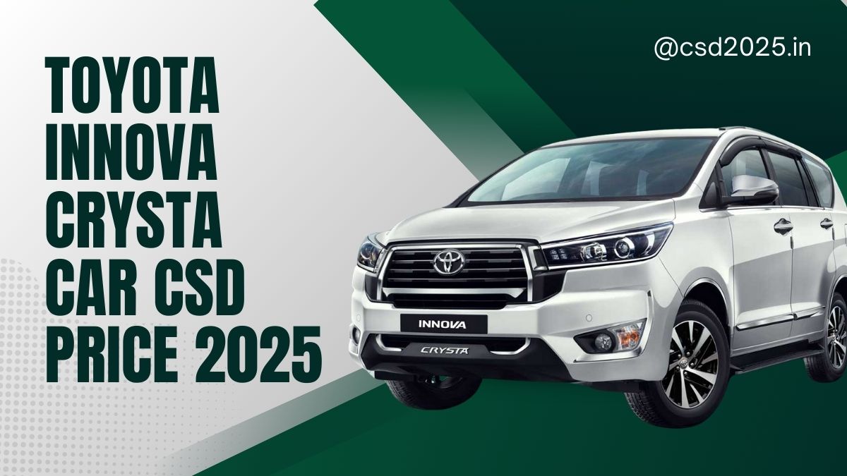 Toyota Innova CSD 2025 Price List